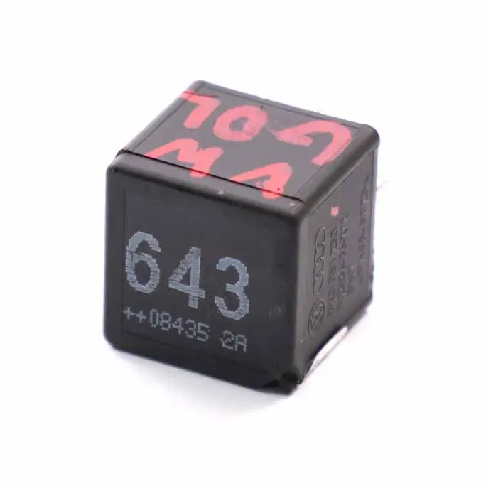 Relè 643 Modulo Unità 4 Pin Audi VW Volkswagen Seat - SKU 8K0951253 - Numero di parte 8K0951253