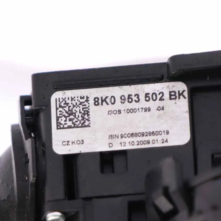 Audi A4 B8 Indicator Wiper Stalk Cruise Control Squib Ring - SKU 8K0953502BK - Part number 8K0953502BK