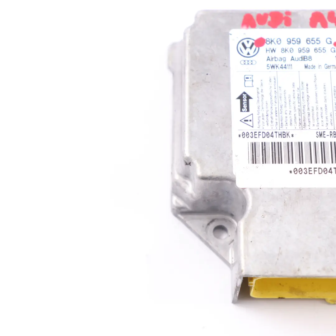 Audi A4 B8 Air Module ECU Control Unit Crash Sensor - SKU 8K0959655G - Part number 8K0959655G