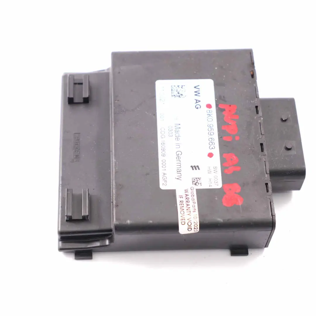 Voltaje Estabilizador Convertidor Control Módulo para Audi A4 B8 A5 8T con número de pieza 8K0959663 Audi A4 B8 A5 8T Voltaje Estabilizador Convertidor Control Módulo - SKU 8K0959663 - Número de pieza 8K0959663