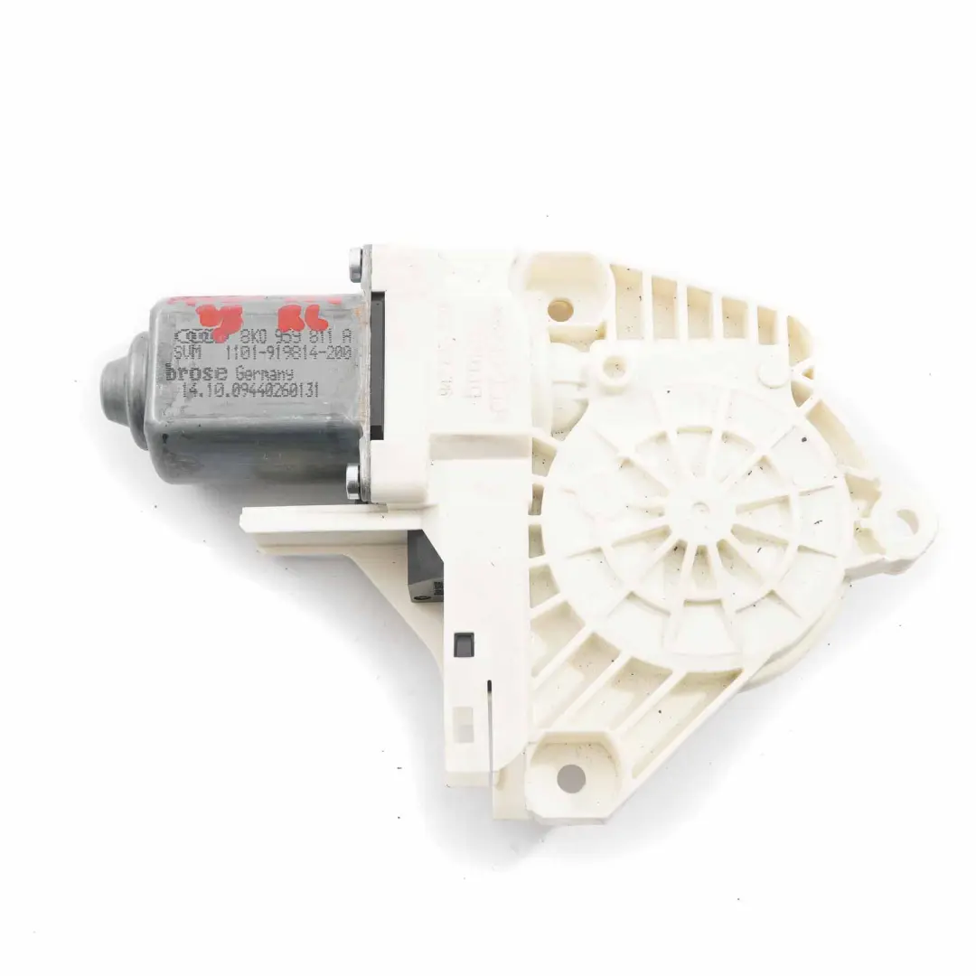  Lifter Motor Audi A4 B8 Rear Left N/S Door Window Drive Motor - SKU 8K0959811A - Part number 8K0959811A