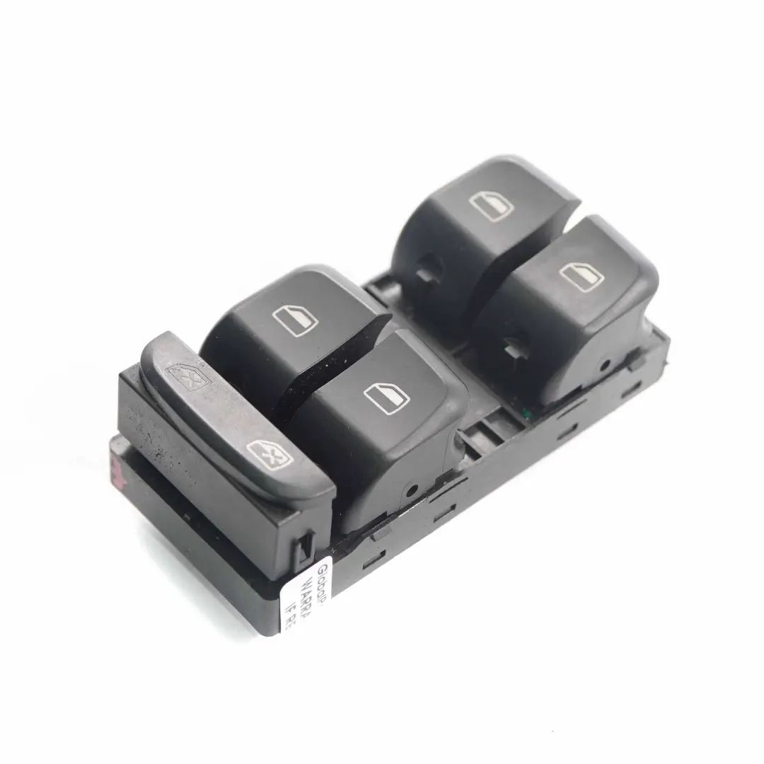 Audi A4 B8 Interrupteur de lève-vitre Bouton de porte côté conducteur - SKU 8K0959851D - Numéro de pièce 8K0959851D