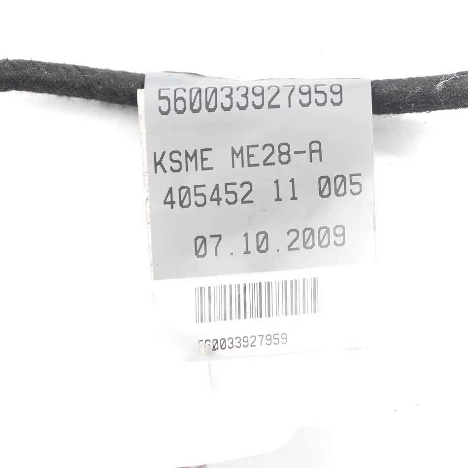 Audi A4 B8 Puerta Mazo de cables trasero izquierdo Cableado - SKU 8K0971687S - Número de pieza 8K0971687S