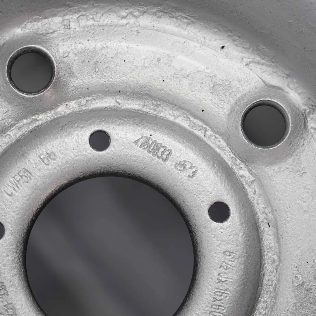  Cerchio in acciaio Ford Transit Silver 16" ET:60 6,5J 8K211007DA - SKU 8K21-1007-DA - Numero di parte 8K21-1007-DA