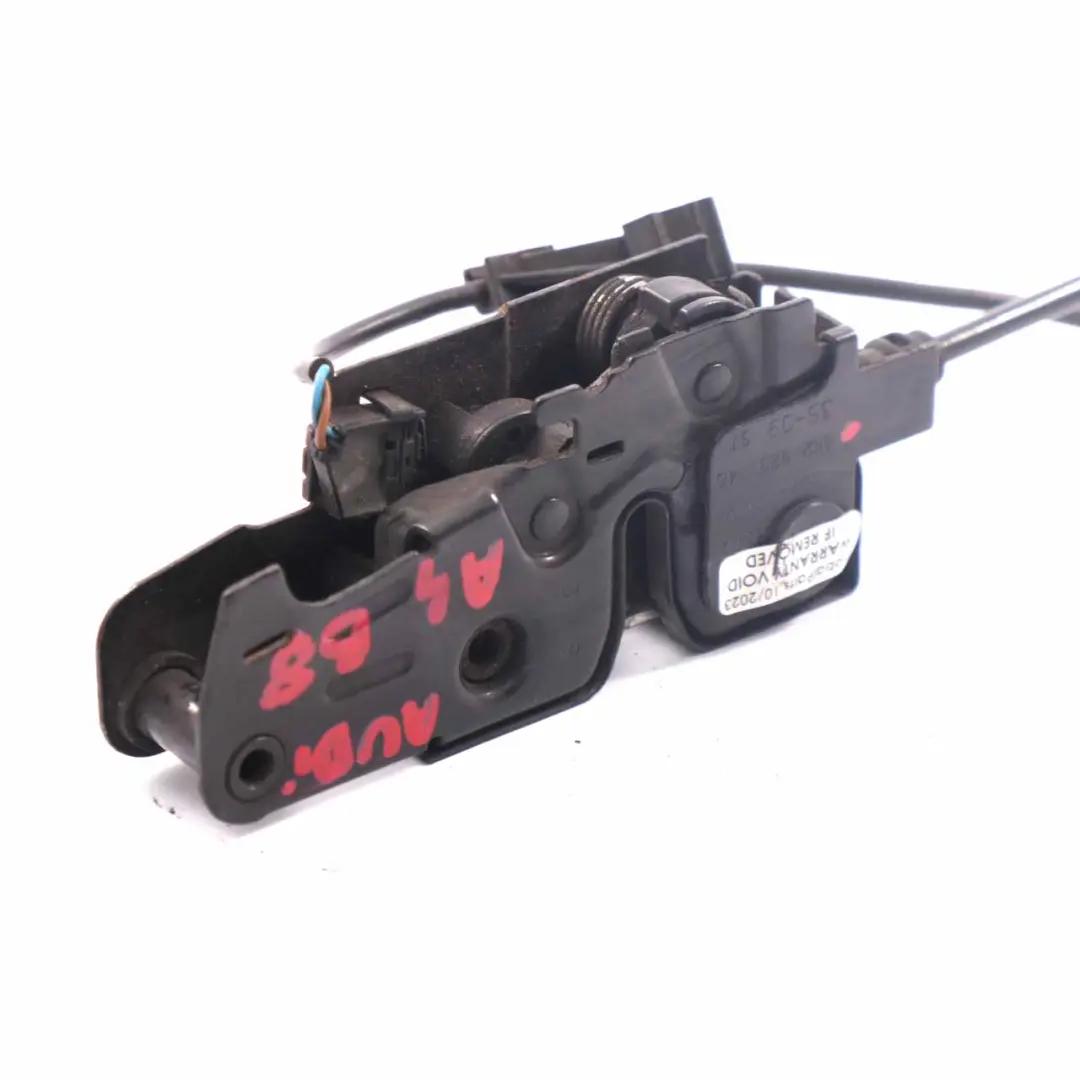 Audi A4 B8 Hood Bonnet Lock Latch Catch Release Bowden Cable - SKU rhd-8K2823746 - Part number 8K2823746