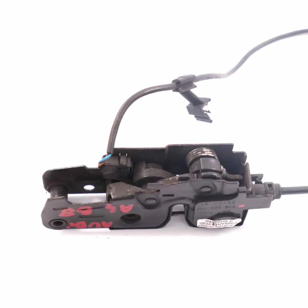 Audi A4 B8 Hood Bonnet Lock Latch Catch Release Bowden Cable - SKU rhd-8K2823746 - Part number 8K2823746