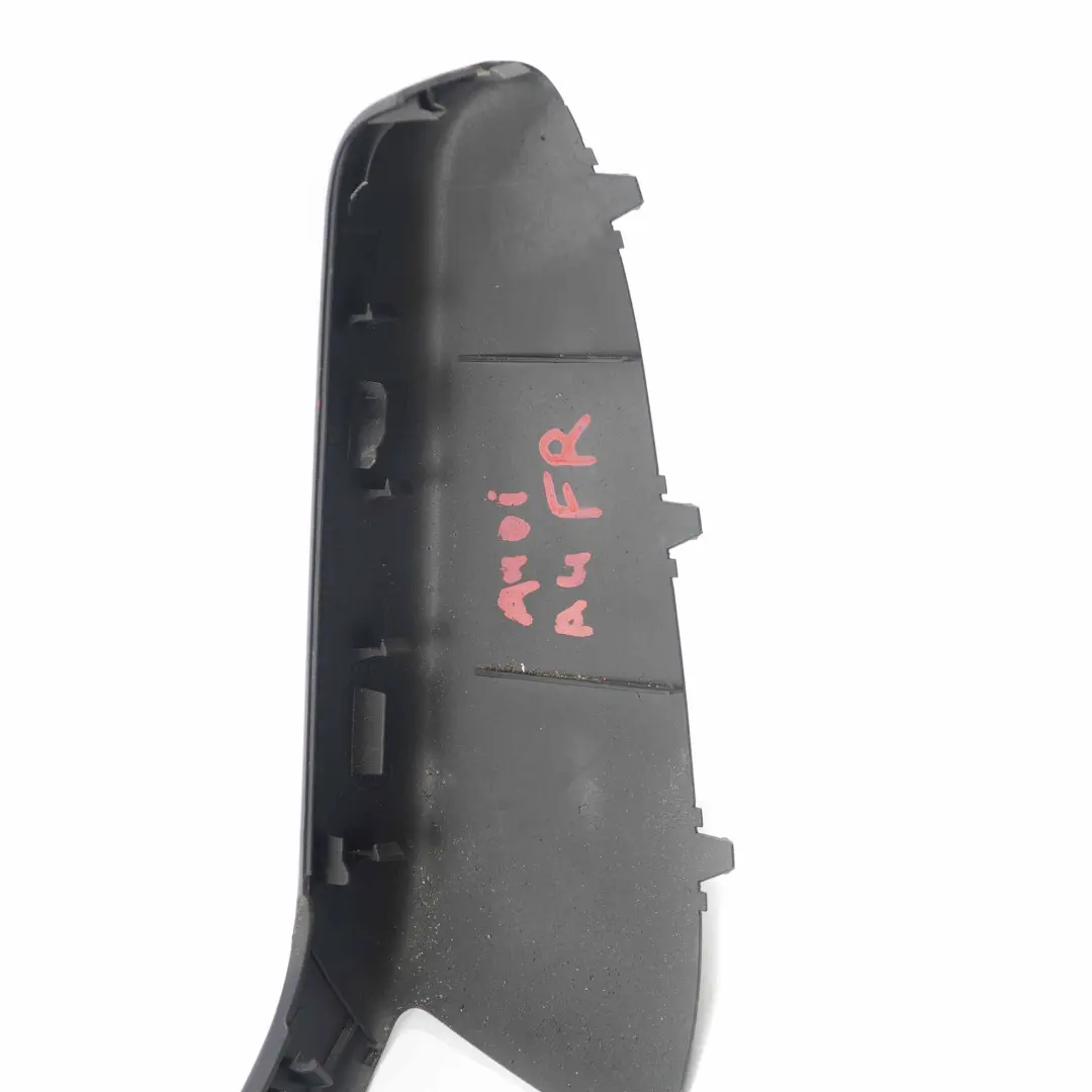Audi A4 B8 Door Card Armrest Cover Trim Panel Front Right O/S Black - SKU 8K2867586A - Part number 8K2867586A