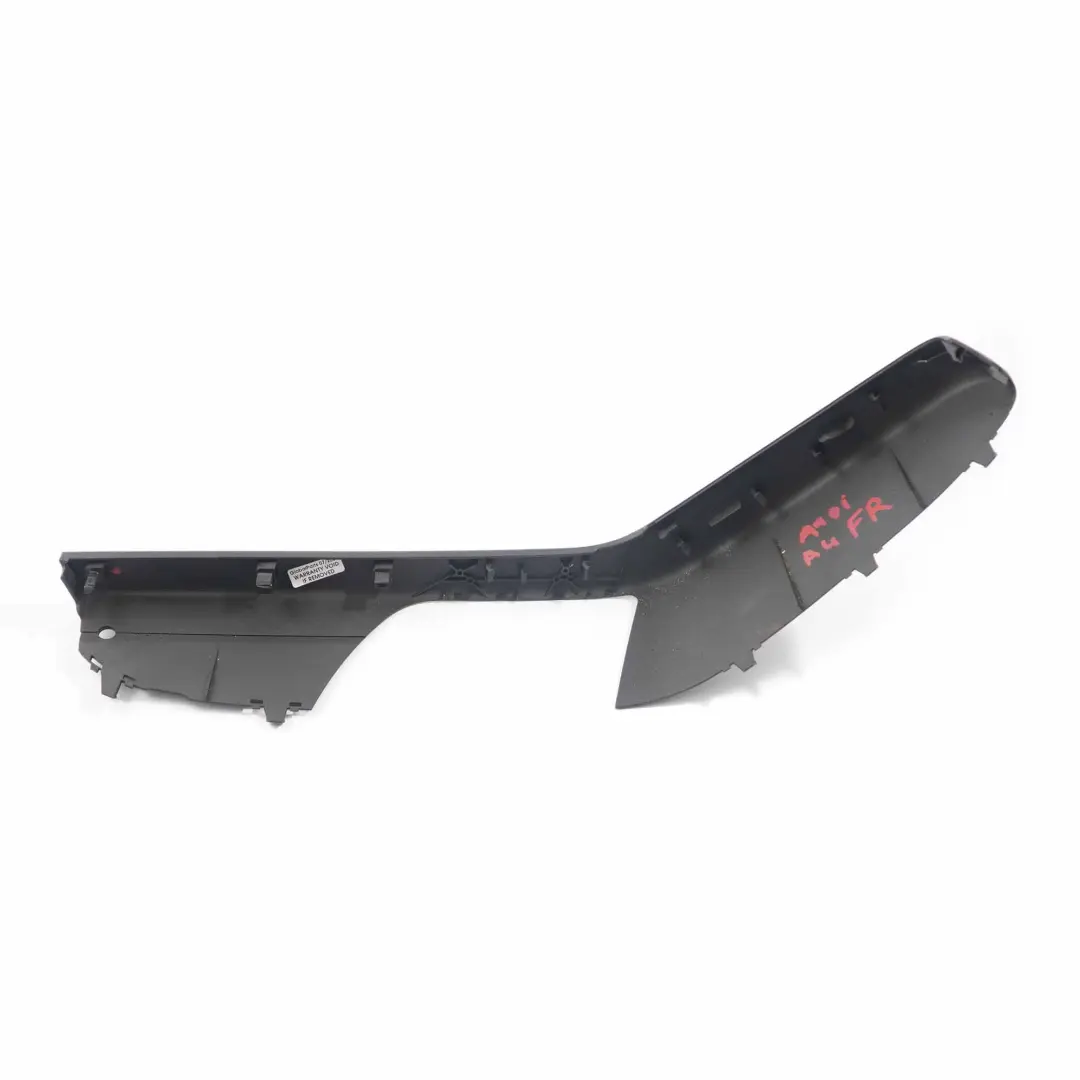 Audi A4 B8 Door Card Armrest Cover Trim Panel Front Right O/S Black - SKU 8K2867586A - Part number 8K2867586A
