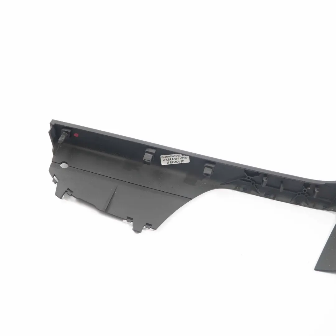 Audi A4 B8 Door Card Armrest Cover Trim Panel Front Right O/S Black - SKU 8K2867586A - Part number 8K2867586A