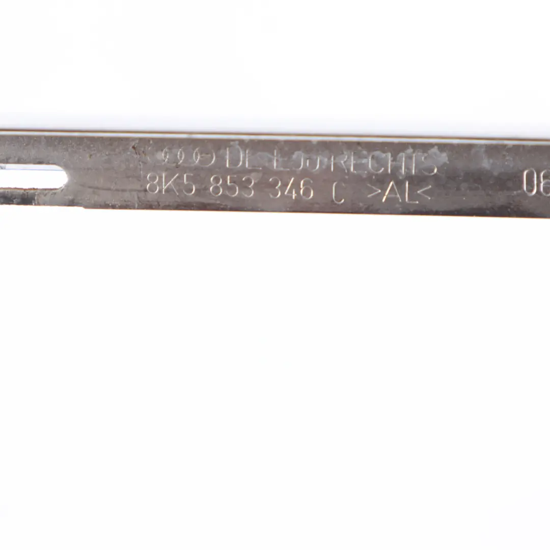 Moulure Extérieure De Vitre Arrière Chromée Droite pour Audi A4 B8 à propos du numéro de pièce 8K5853346C Audi A4 B8 Moulure Extérieure De Vitre Arrière Chromée Droite - SKU 8K5853346C - Numéro de pièce 8K5853346C