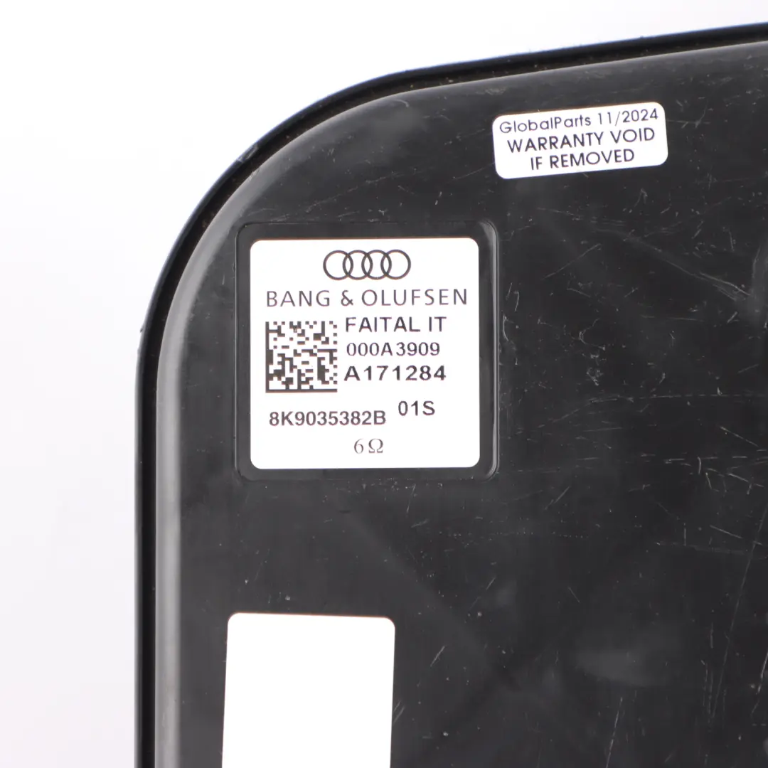 Audi RS4 B8 Boot Trunk Speaker Spare Wheel Holder Audio Kicker 8K9035382B - SKU 8K9035382B-1 - Part number 8K9035328B
