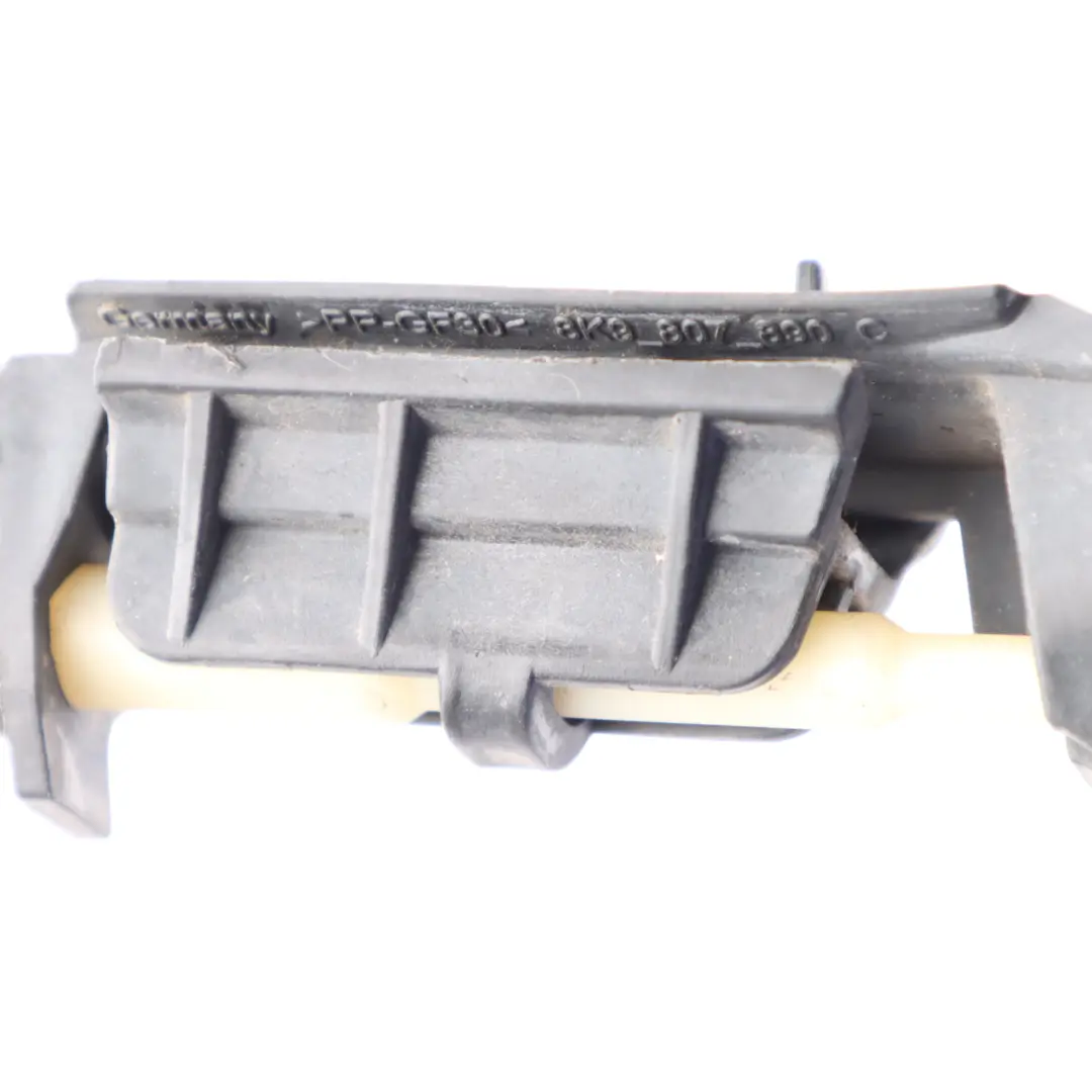 Bumper Upper Top Guide Rail Mount Bracket Right O/S to Audi RS4 B8 Rear with Part number 8K9807890C Audi RS4 B8 Rear Bumper Upper Top Guide Rail Mount Bracket Right O/S - SKU 8K9807890C - Part number 8K9807890C