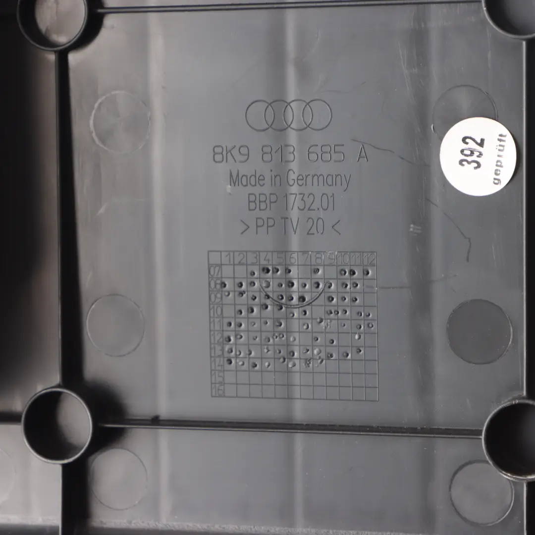 Emergency Tyre Car Lift Jack Box Sealant Storage Foam to Audi A4 RS4 B8 with Part number 8K9813685A Audi A4 RS4 B8 Emergency Tyre Car Lift Jack Box Sealant Storage Foam - SKU 8K9813685A - Part number 8K9813685A