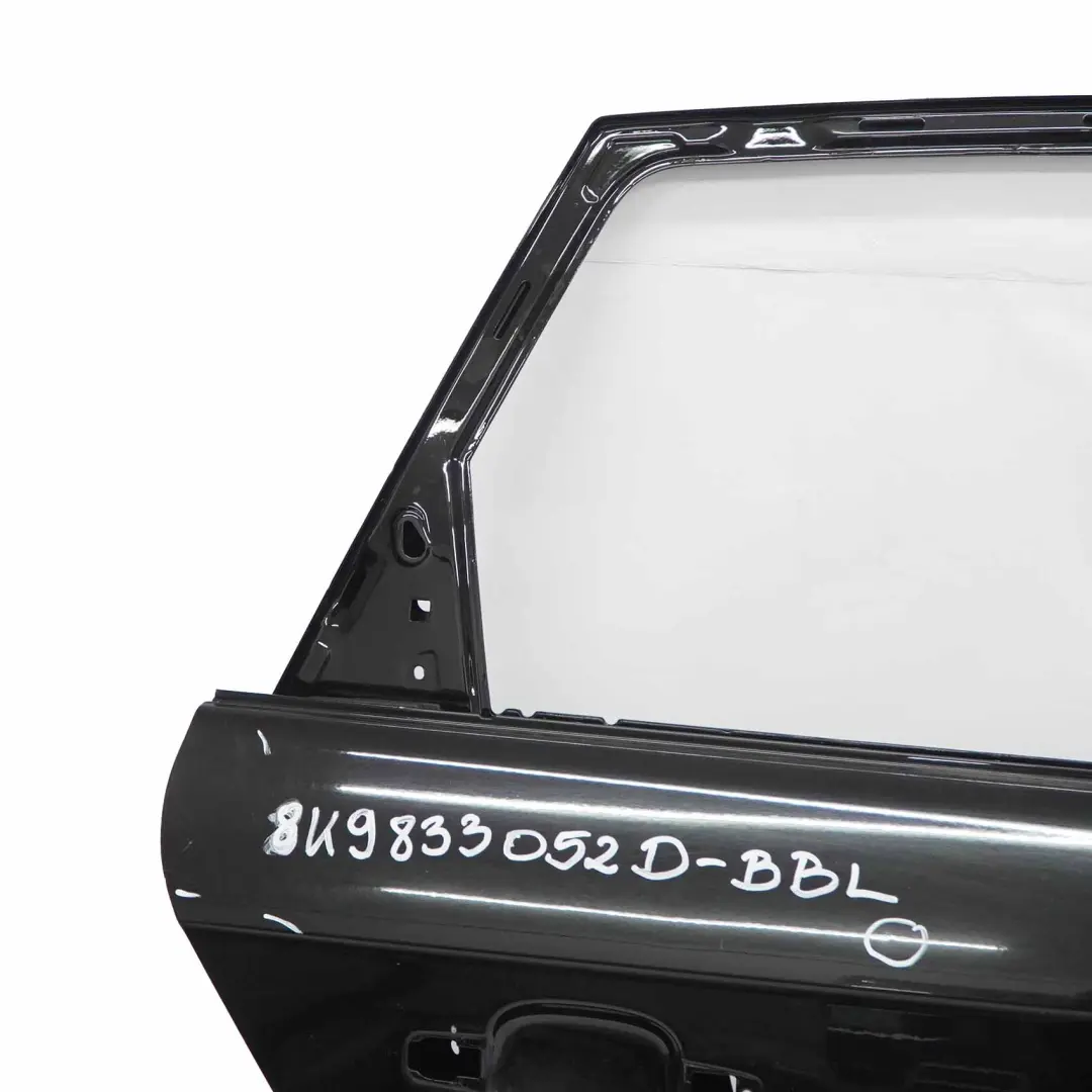 Rear Door Audi A4 A8 Avant Right O/S Brilliant Black - LY9B - SKU 8K9833052D-BBL - Part number 8K9833052D