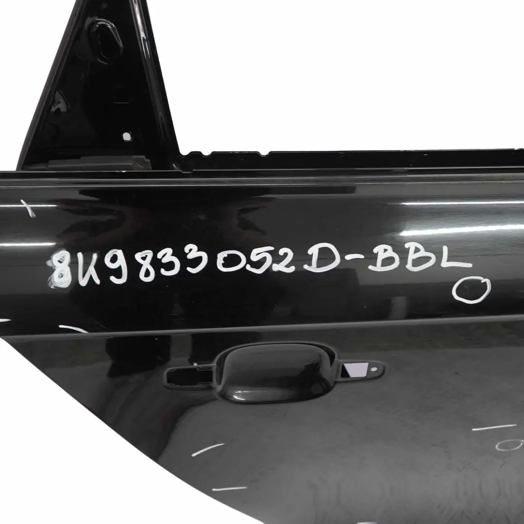 Rear Door Audi A4 A8 Avant Right O/S Brilliant Black - LY9B - SKU 8K9833052D-BBL - Part number 8K9833052D