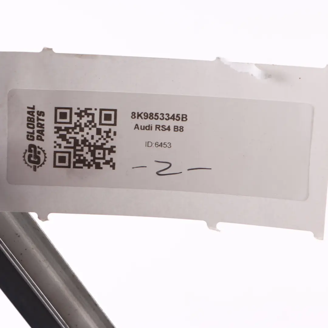 Garniture De Vitre Arrière Gauche Support pour Audi RS4 B8 à propos du numéro de pièce 8K9853345B Audi RS4 B8 Garniture De Vitre Arrière Gauche Support - SKU 8K9853345B - Numéro de pièce 8K9853345B