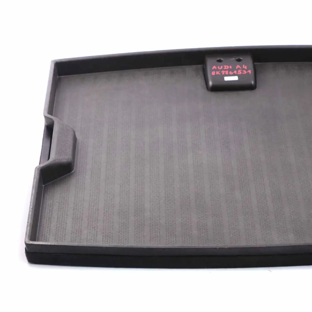 Tapis de coffre à bagages Noir pour Audi A4 B8 Avant à propos du numéro de pièce 8K9861531 Audi A4 B8 Avant Tapis de coffre à bagages Noir - SKU 8K9861531 - Numéro de pièce 8K9861531