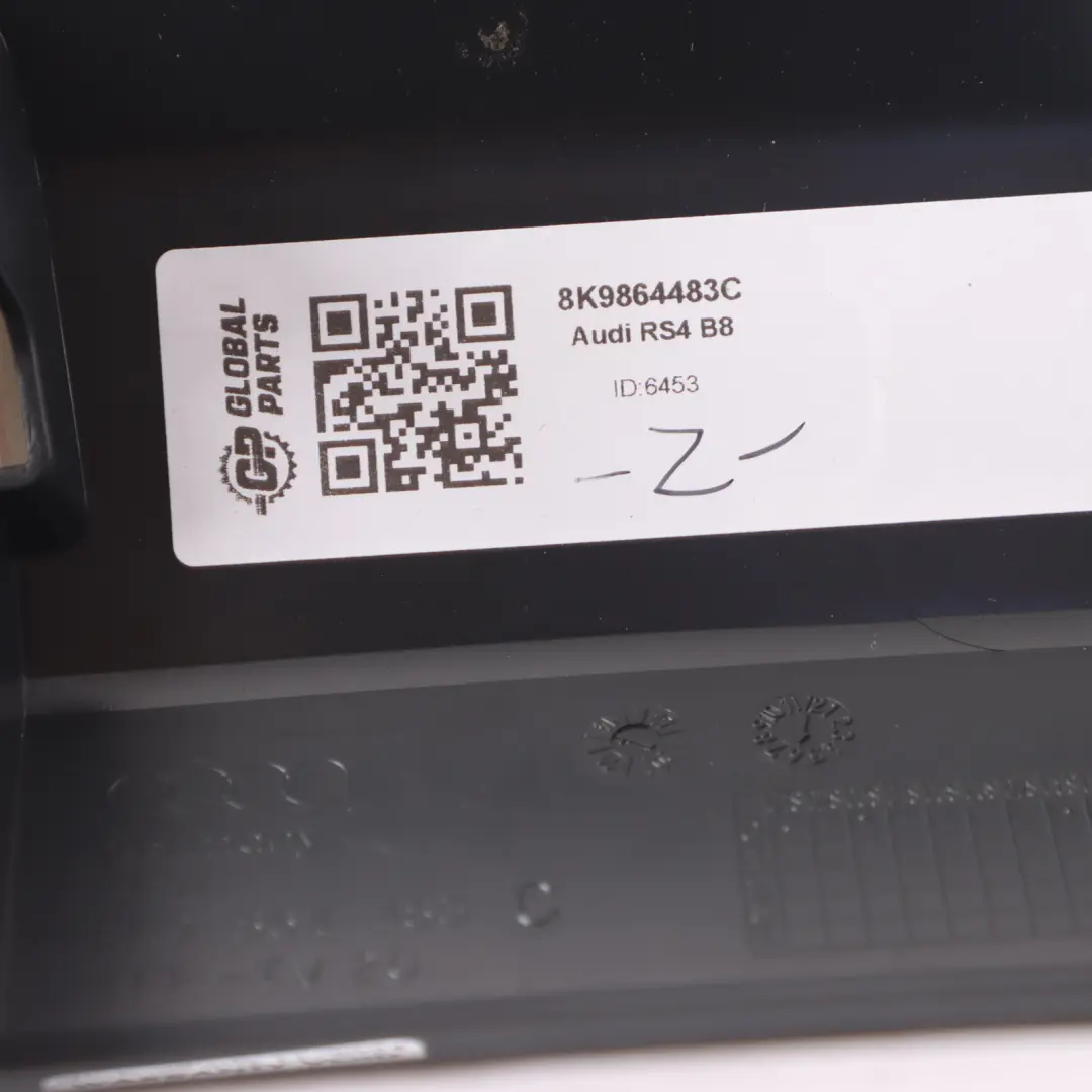 Listwa Osłona Nakładka Progu Bagażnika Tył Chrom do Audi RS4 B8 o numerze 8K9864483C Audi RS4 B8 Listwa Osłona Nakładka Progu Bagażnika Tył Chrom - SKU 8K9864483C - Numer Części 8K9864483C