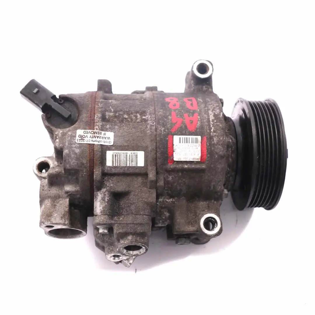 Audi A4 B8 2.0 TDI Air Conditioning Compressor Air Con A/C Pump - SKU 8K0260805L - Part number 8K0260805L