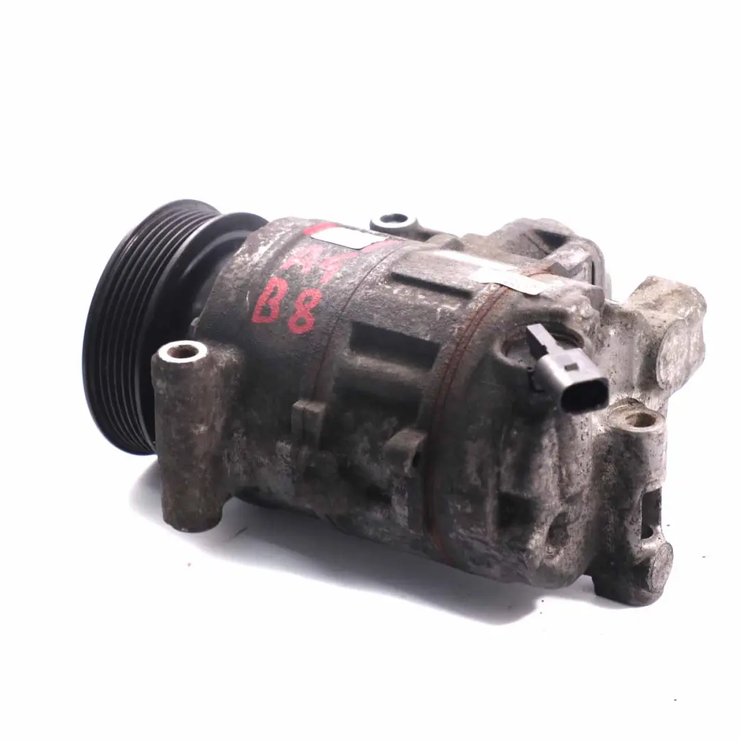 Audi A4 B8 2.0 TDI Compresseur de climatisation Air Con A/C Pompe - SKU 8K0260805L - Numéro de pièce 8K0260805L