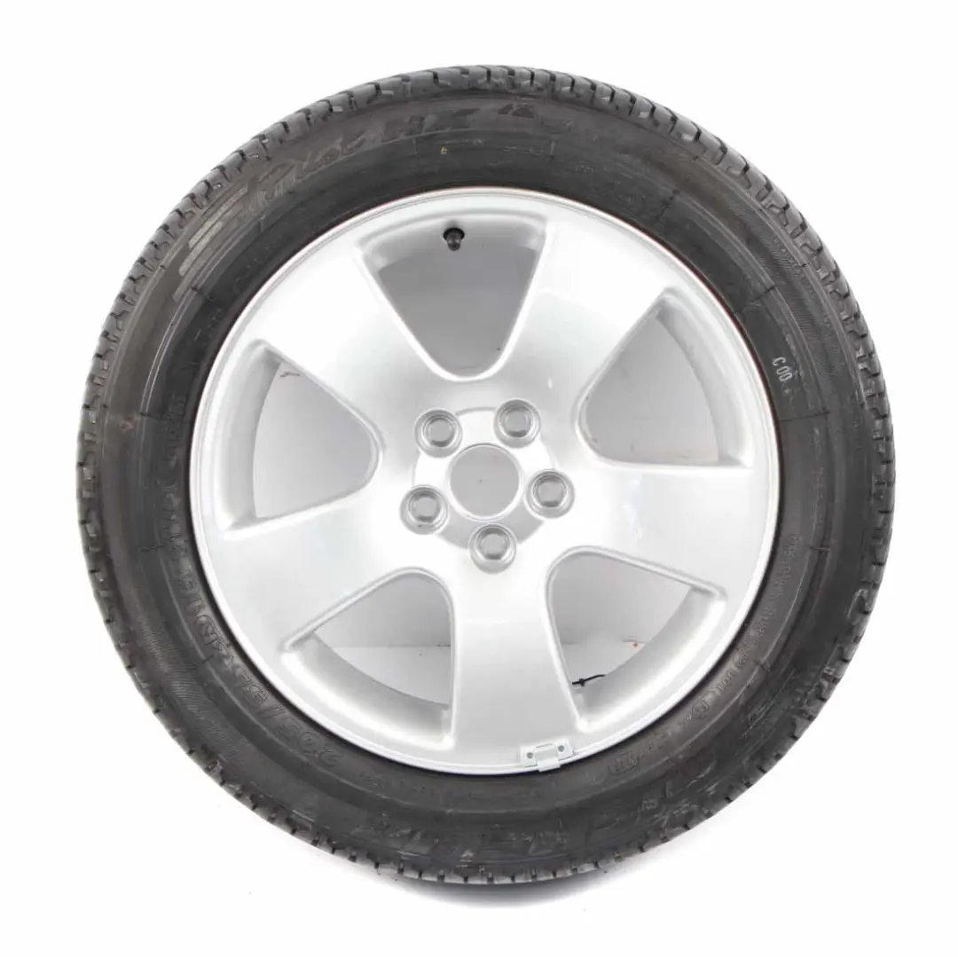 Audi A3 8L Silver Wheel Alloy Rim 16" ET:42 6,5J With Tyre 205/55 - SKU 8L0601025K - Part number 8L0601025K