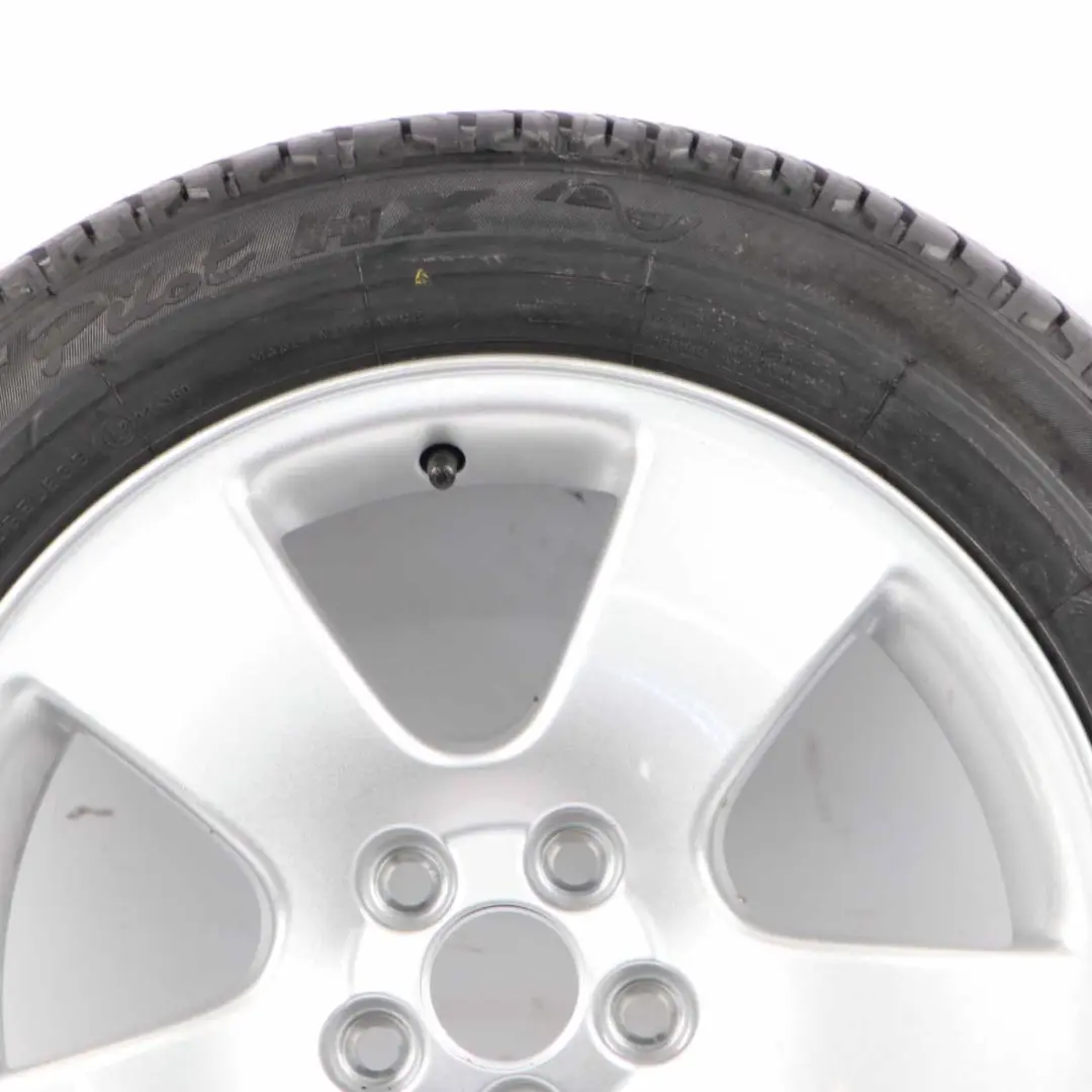 Audi A3 8L Silver Wheel Alloy Rim 16" ET:42 6,5J With Tyre 205/55 - SKU 8L0601025K - Part number 8L0601025K