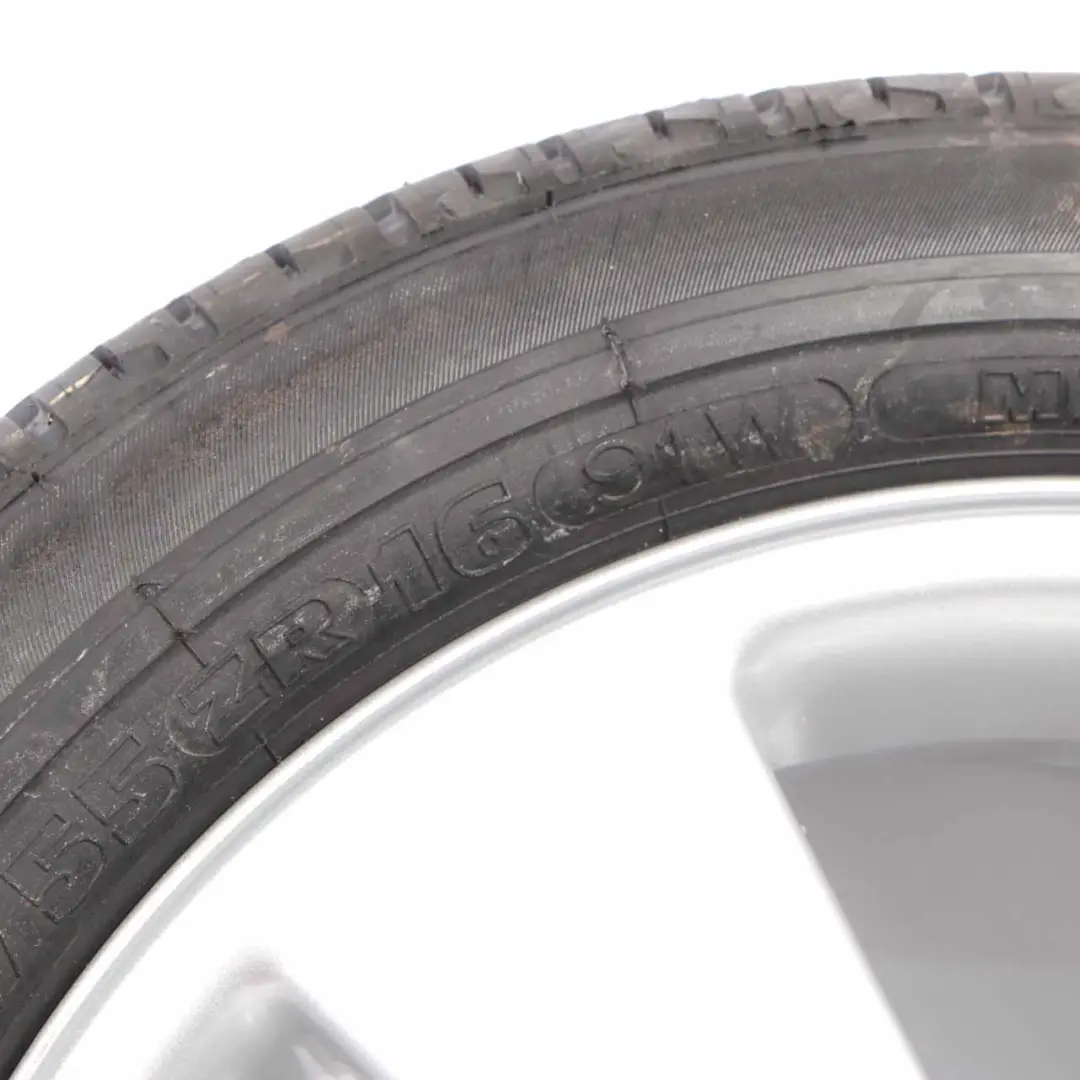 Audi A3 8L Silver Wheel Alloy Rim 16" ET:42 6,5J With Tyre 205/55 - SKU 8L0601025K - Part number 8L0601025K