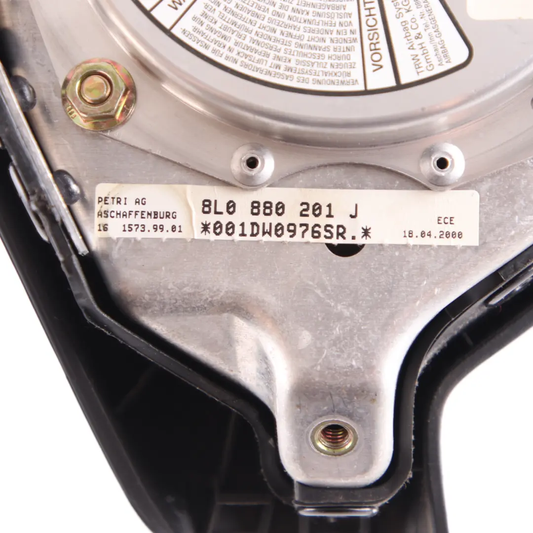 8L Steering Wheel Air Bag Driver's Side Module Airbag to Audi A3 with Part number 8L0880201J Audi A3 8L Steering Wheel Air Bag Driver's Side Module Airbag - SKU 8L0880201J - Part number 8L0880201J