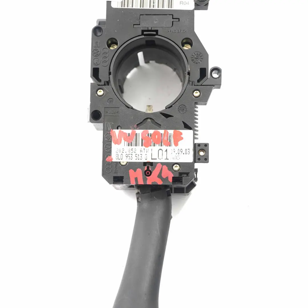 Mk4 Lenkrad Blinker Wischer Stiel Schalter für VW Volkswagen Golf mit Teilenummer 8L0953513G VW Volkswagen Golf Mk4 Lenkrad Blinker Wischer Stiel Schalter - SKU 8L0953513G - Teilenummer 8L0953513G