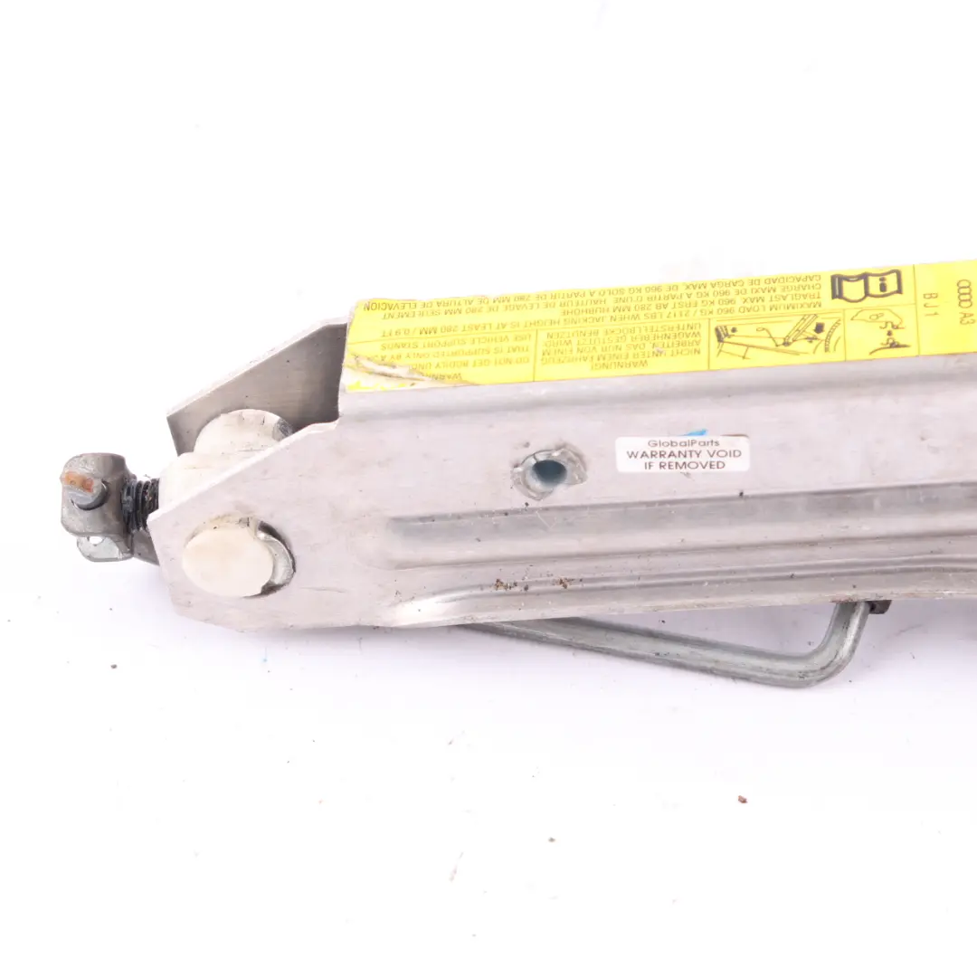 Jack Lifter Emergency Tool to VW Golf Passat Vento Audi A3 A4 A6 with Part number 8LO 011 031 C VW Golf Passat Vento Audi A3 A4 A6 Jack Lifter Emergency Tool - SKU 8LO 011 031 C - Part number 8LO 011 031 C