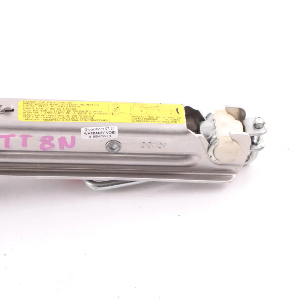 Wagenheber Audi TT 8N Auto Werkzeug Notradheber für mit Teilenummer 8N0011031B Wagenheber Audi TT 8N Auto Werkzeug Notradheber - SKU 8N0011031B - Teilenummer 8N0011031B