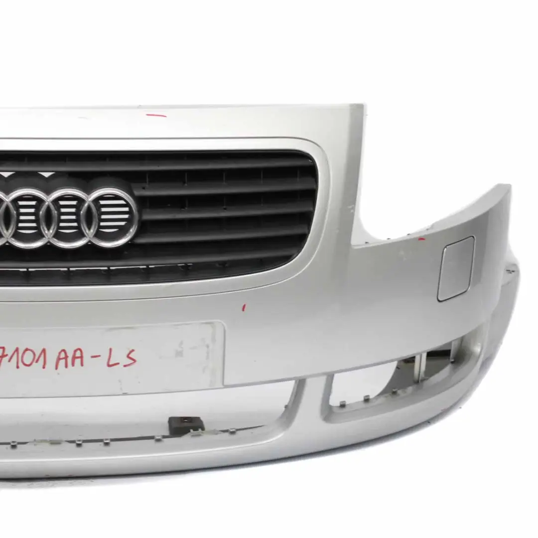 Audi TT 8N Front Bumper Trim Panel Covering Light Silver Metallic - LY7W - SKU 8N0807101AA-LS - Part number 8N0807101AA