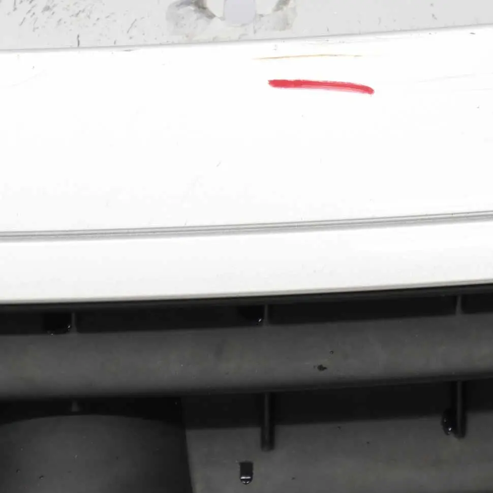 8N Front Bumper Trim Panel Covering Light Silver Metallic - LY7W to Audi TT with Part number 8N0807101AA Audi TT 8N Front Bumper Trim Panel Covering Light Silver Metallic - LY7W - SKU 8N0807101AA-LS - Part number 8N0807101AA