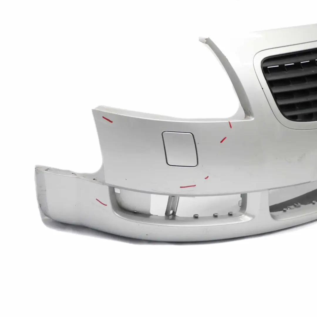 Audi TT 8N Front Bumper Trim Panel Covering Light Silver Metallic - LY7W - SKU 8N0807101AA-LS - Part number 8N0807101AA