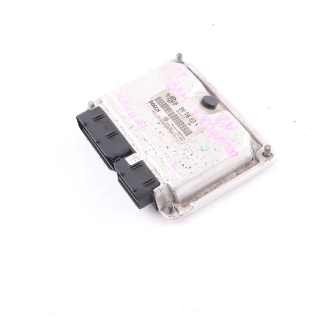 8N BAM 1.8 T Quattro 225HP Petrol Engine Unit ECU Manual to Audi TT with Part number 8N0906018H Audi TT 8N BAM 1.8 T Quattro 225HP Petrol Engine Unit ECU Manual - SKU 8N0906018H - Part number 8N0906018H