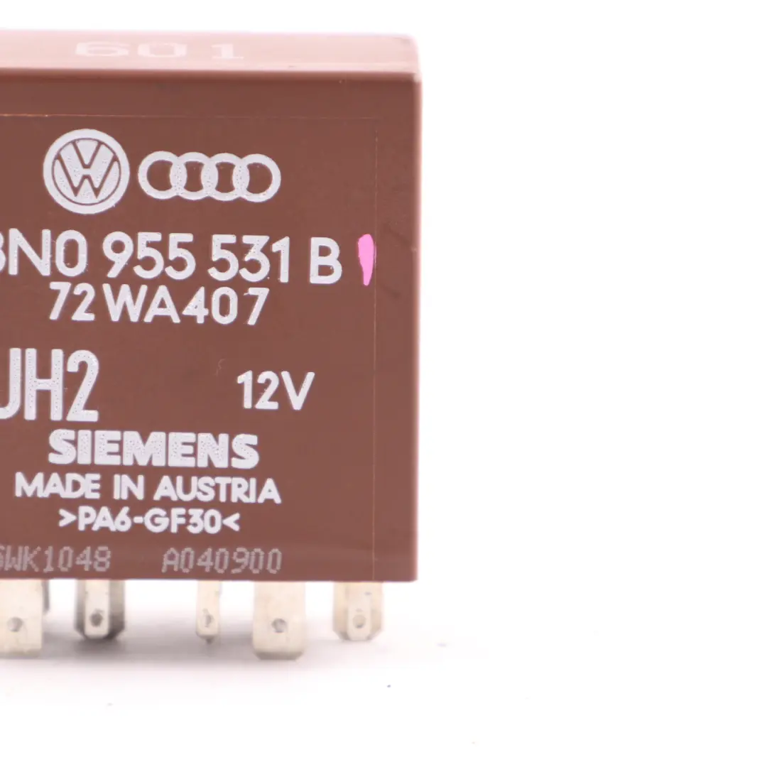 8N Wiper Relay Electrical Unit Brown to Audi TT with Part number 8N0955531B Audi TT 8N Wiper Relay Electrical Unit Brown - SKU 8N0955531B - Part number 8N0955531B