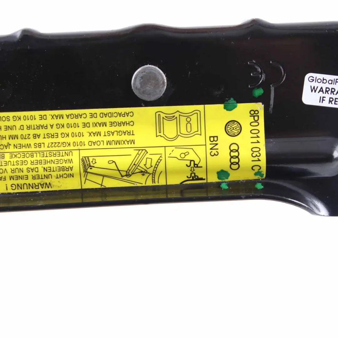 Wagenheber Auto Werkzeug Notradheber für Audi A3 VW mit Teilenummer 8P0011031C Audi A3 VW Wagenheber Auto Werkzeug Notradheber - SKU 8P0011031C - Teilenummer 8P0011031C