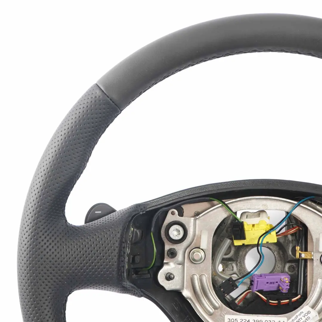 Audi A3 8P NUEVO Volante de cuero negro Paddle Shift - SKU 8P0419091P-1 - Número de pieza 8P0419091P