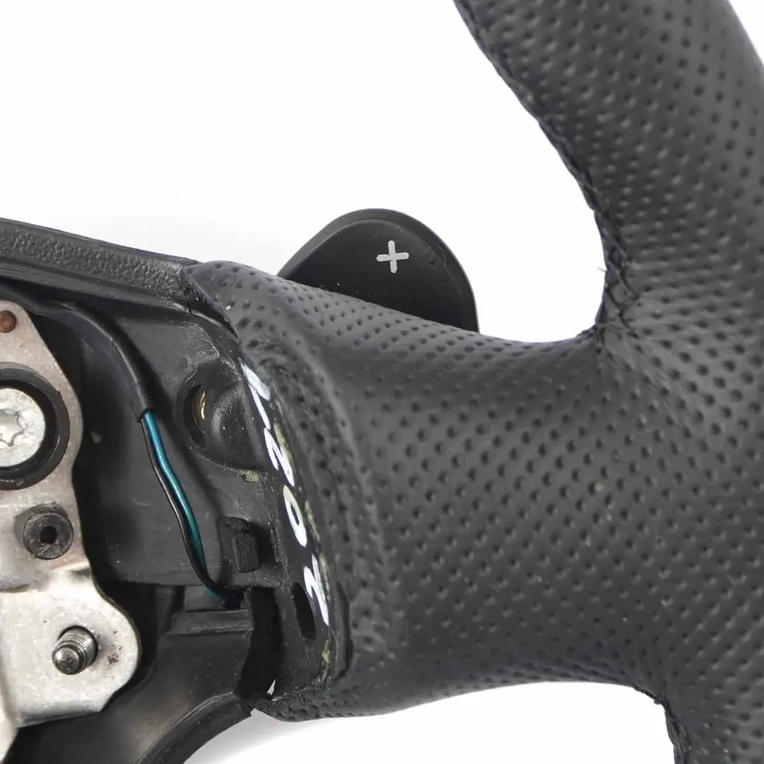 NUEVO Volante de cuero negro Paddle Shift para Audi A3 8P con número de pieza 8P0419091P Audi A3 8P NUEVO Volante de cuero negro Paddle Shift - SKU 8P0419091P-1 - Número de pieza 8P0419091P