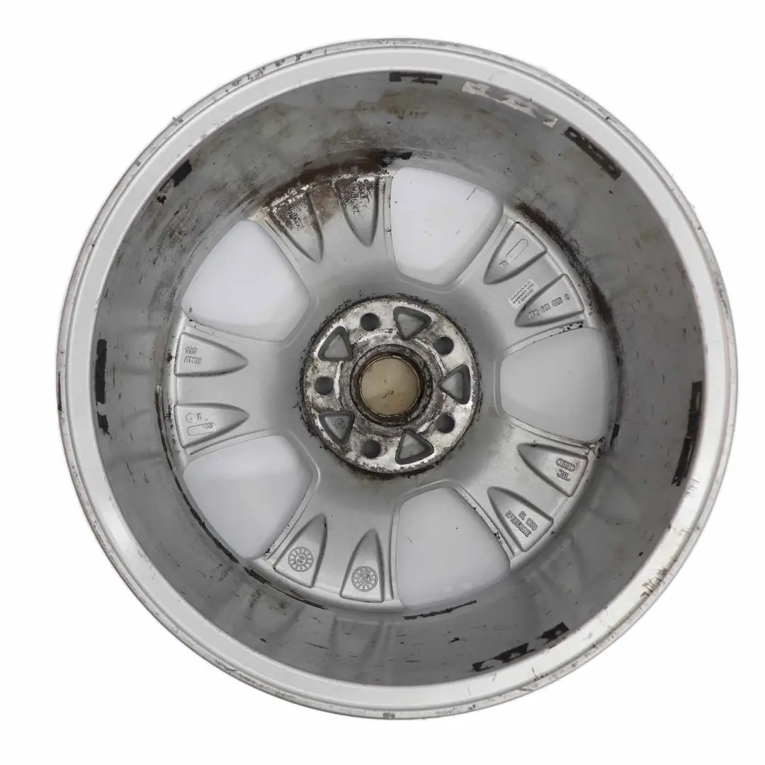 Alloy Rim 17" ET:56 7,5J to Audi A3 8P Silver Wheel with Part number 8P0601025C Audi A3 8P Silver Wheel Alloy Rim 17" ET:56 7,5J - SKU 8P0601025C-2 - Part number 8P0601025C