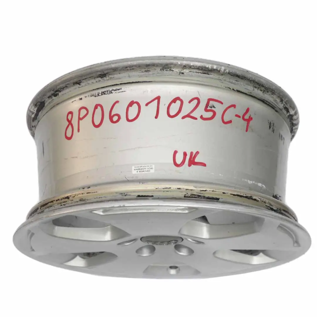 Alloy Rim 17" ET:56 7,5J to Audi A3 8P Silver Wheel with Part number 8P0601025C Audi A3 8P Silver Wheel Alloy Rim 17" ET:56 7,5J - SKU 8P0601025C-4 - Part number 8P0601025C