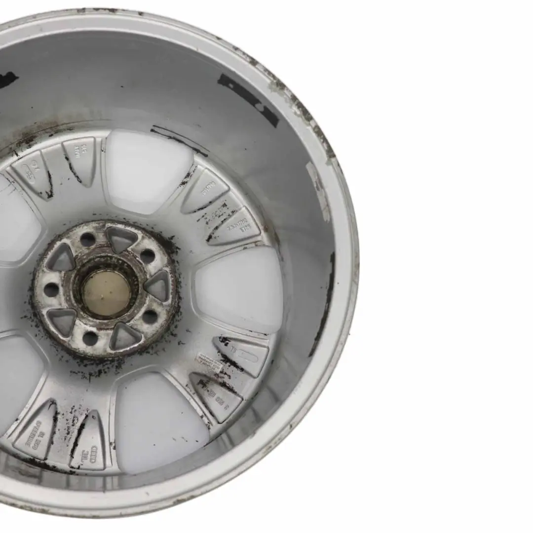Alloy Rim 17" ET:56 7,5J to Audi A3 8P Silver Wheel with Part number 8P0601025C Audi A3 8P Silver Wheel Alloy Rim 17" ET:56 7,5J - SKU 8P0601025C-4 - Part number 8P0601025C