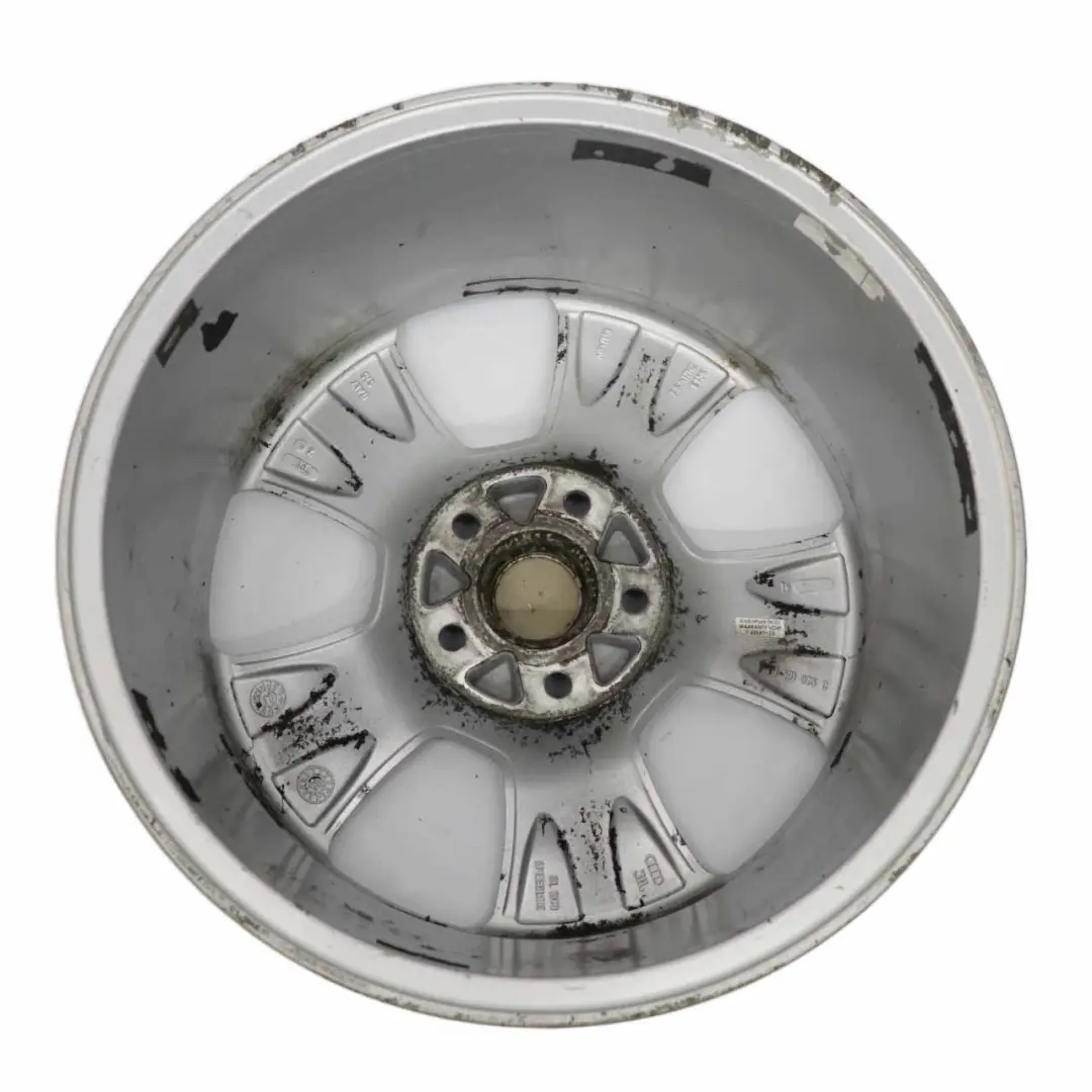 Audi A3 8P Silver Wheel Alloy Rim 17" ET:56 7,5J - SKU 8P0601025C-4 - Part number 8P0601025C