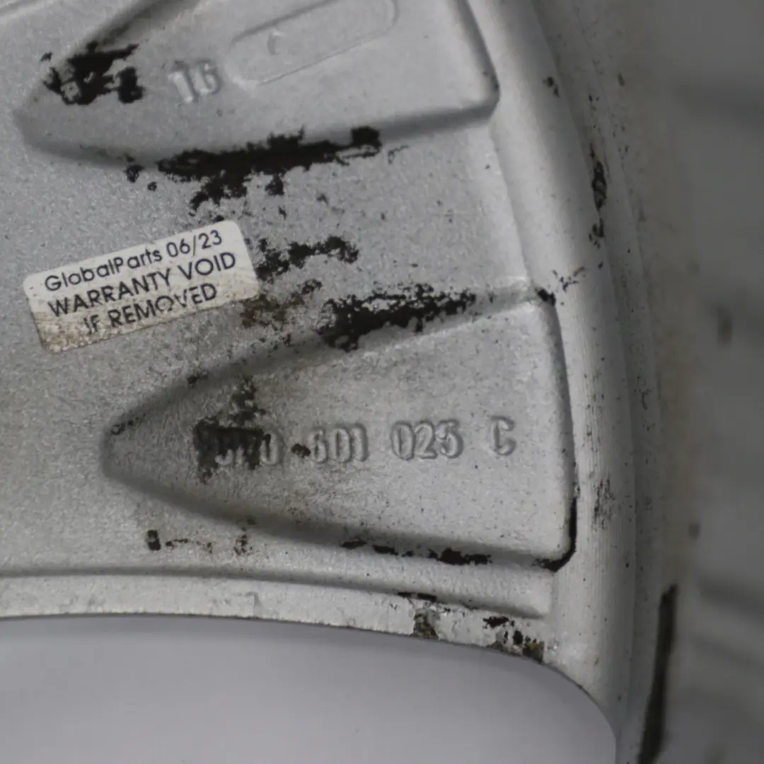 Audi A3 8P Silver Wheel Alloy Rim 17" ET:56 7,5J - SKU 8P0601025C-4 - Part number 8P0601025C