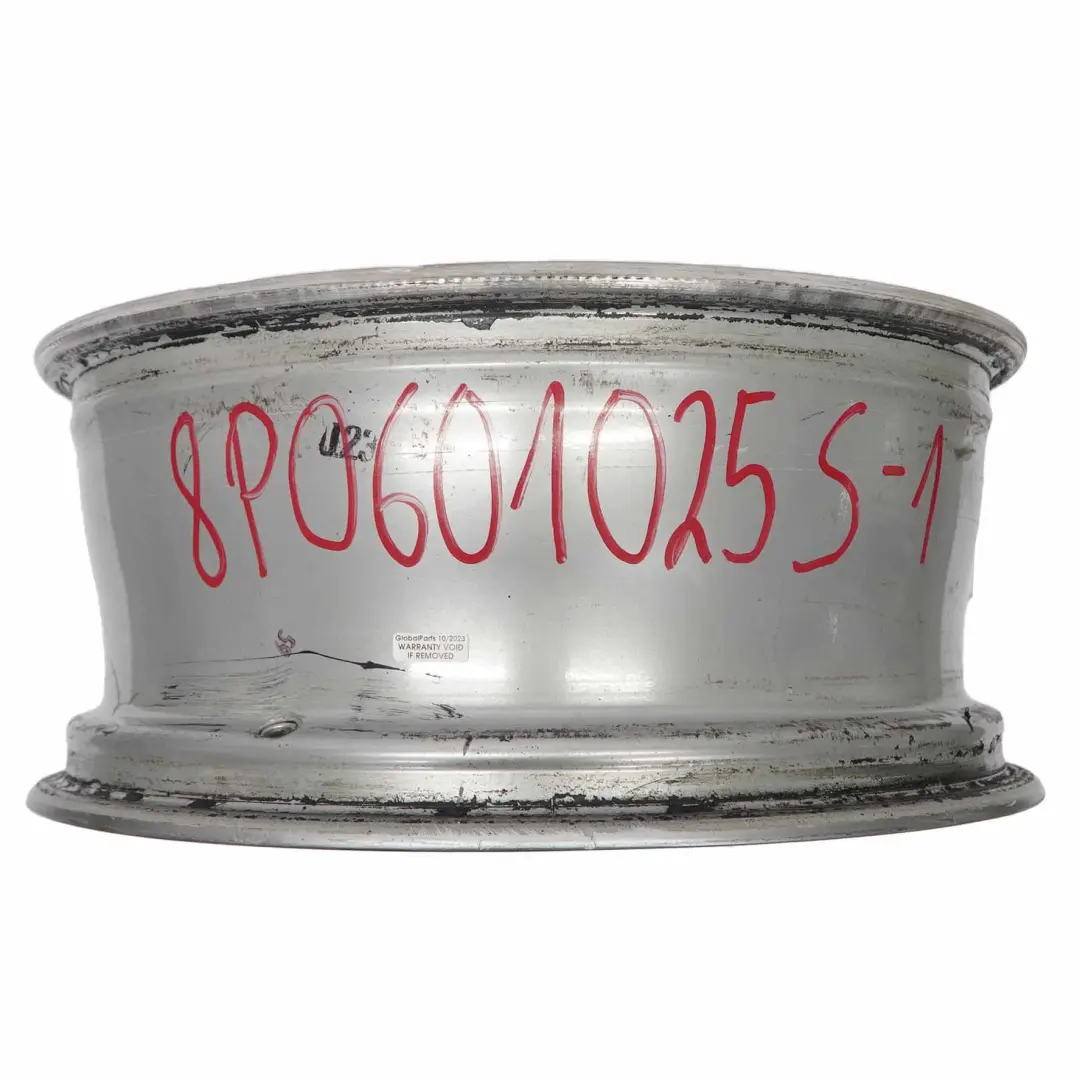 Audi A3 8P Silberne Leichtmetall felge 18" ET:54 7,5J - SKU 8P0601025S-1 - Teilenummer 8P0601025S