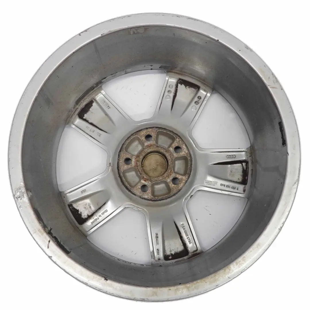 Audi A3 8P Jantes en alliage argentées 18" ET:54 7,5J - SKU 8P0601025S-1 - Numéro de pièce 8P0601025S