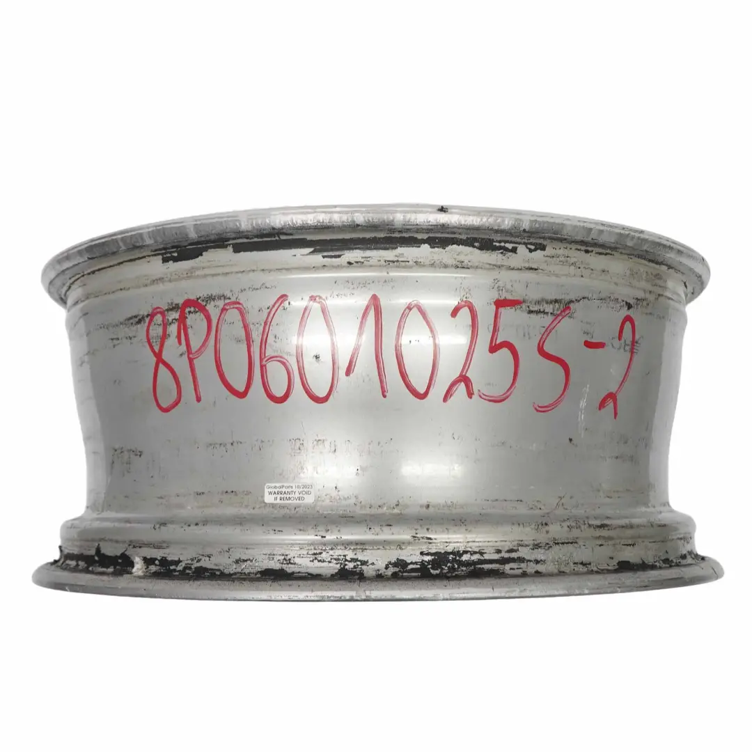 Audi A3 8P Silberne Leichtmetall felge 18" ET:54 7,5J - SKU 8P0601025S-2 - Teilenummer 8P0601025S