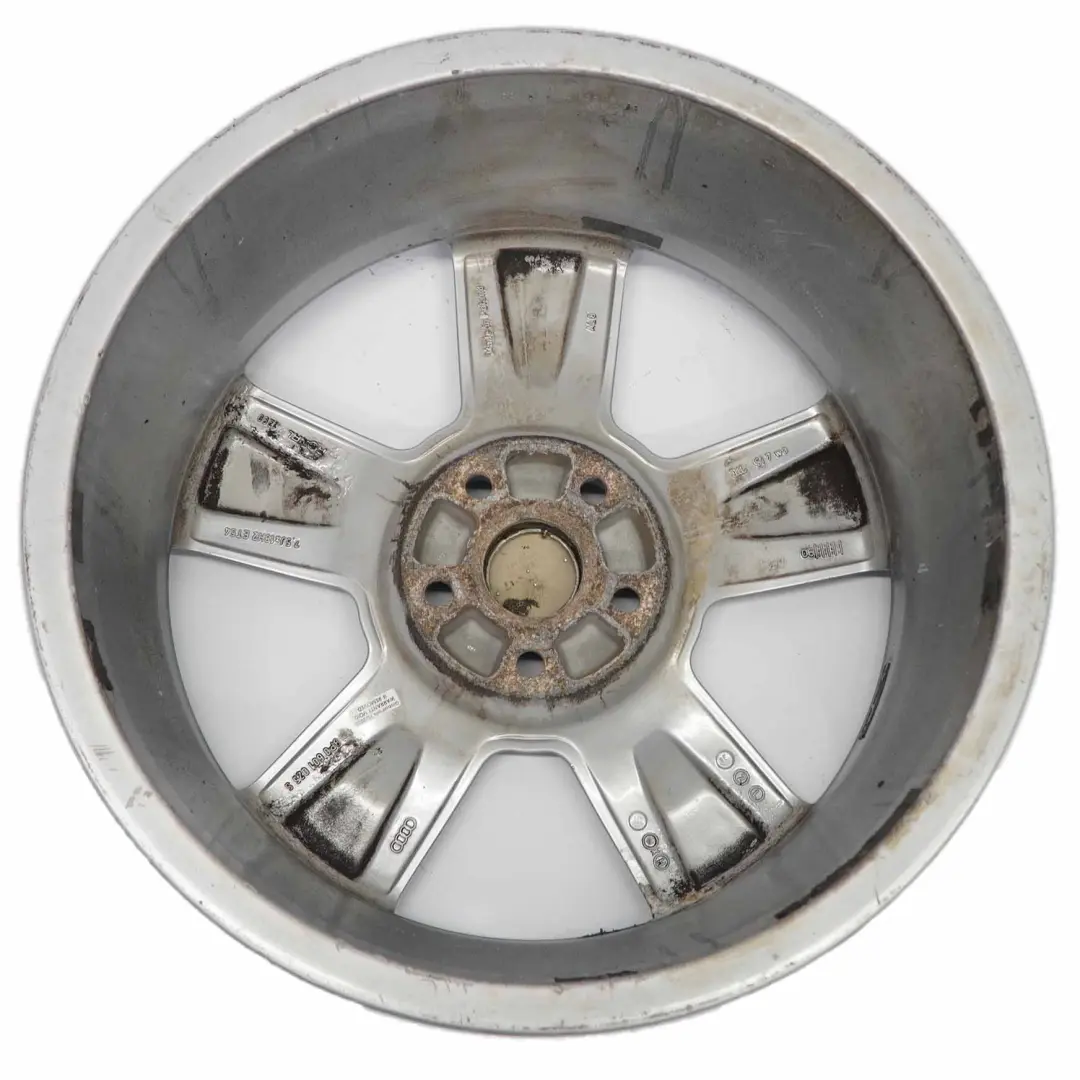 Jantes en alliage argentées 18" ET:54 7,5J Audi A3 8P - SKU 8P0601025S-2 - Numéro de pièce 8P0601025S