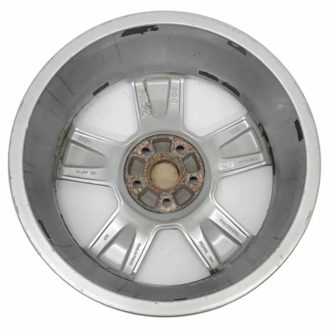 Audi A3 8P Silver Wheel Alloy Rim 18" ET:54 7,5J - SKU 8P0601025S-3 - Part number 8P0601025S