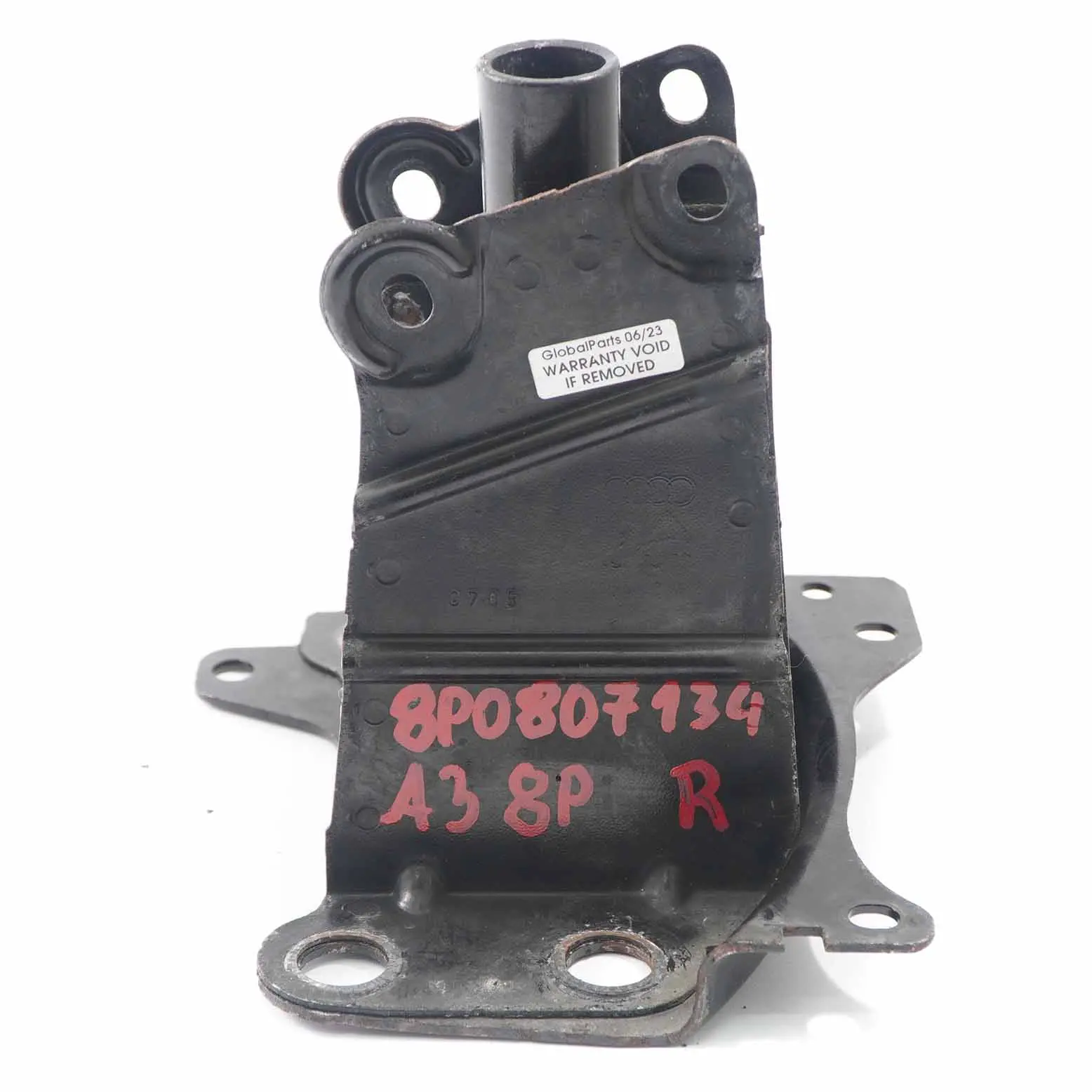 Audi A3 8P paraurti anteriore impatto Crash Bar destra supporto 8P0807134